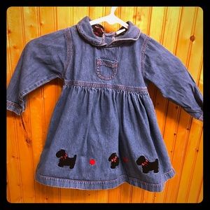 Girls 2t Jean dress